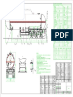 Design Drawing of LPG Tanker Trailer