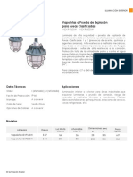 AEXP160W - AEXP250W: Vapoletas A Prueba de Explosión para Áreas Clasificadas