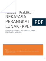 Panduan Praktikum RPL