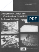 Geosynthetic Design and Construction Guidelines