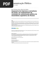 Assessoria de Imprensa e Jornalismo da Fonte