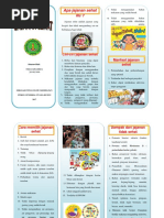 Leaflet Jajanan Sehat