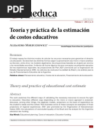 Teoría y práctica de la estimación