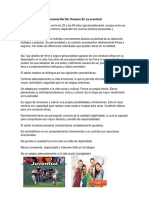 Desarrollo Físico Y Emocional Del Ser Humano en La Juventud