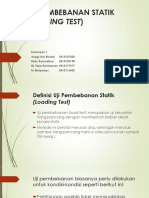 Ppt Uji Pembebanan Statik Loading Test Ppt