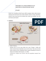 ASUHAN KEPERAWATAN FRAKTUR BASIS CRANII
