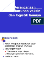 Perencanaan Kebutuhan Vaksin & Logistik