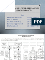 Sistem Analisis Profil Perusahaan Keripik Mang Odod