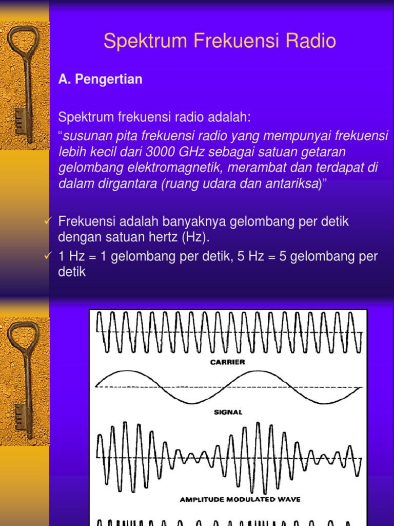 Spektrum Frekuensi Radio - Materi Ke 2 - Rev1 | PDF