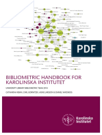 Bibliometric Handbook For Karolinska Institutet