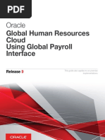 Using Global Payroll Interface