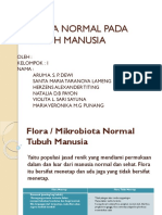 FLORA NORMAL PADA TUBUH MANUSIA.pptx