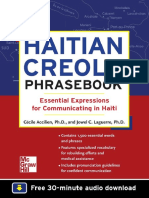 Jowel C. Laguerre PH.D., Cecile Accilien Ph.D. Haitian Creole Phrasebook Essential Expressions For Communicating in Haiti 0