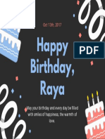 Happy Birthday To Eduardus Rayana Bayu Pradipta