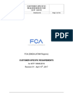FCA Italy S.P.A Customer Specific Requirements IATF16949 20170413 v01