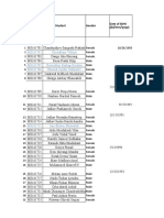 Excel Sheet