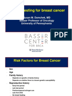 Genetic Testing For Breast Cancer ZT