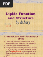 Lipids Function and Structure