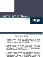 Impor Untuk Dipakai