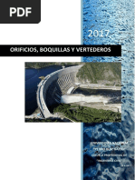 Orificios, Boquillas y Vertederos