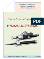 Control. Hydraulic System (KOSAR & MAZYAR)