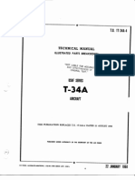 T-34 Plane Parts Manual