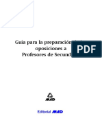 MAD Guia Oposiciones Secundaria PDF