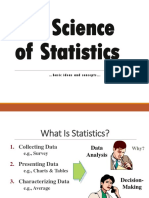 The Science of Statistics: Basic Ideas and Concepts