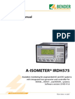 Bender A-Isometer IRDH575 User Manual