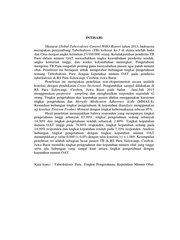 4 Intisari Abstrak Skripsi Makalah
