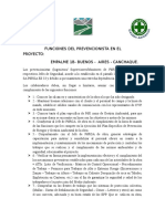 Funciones Del Prevencionista en El Proyecto Empalme 1b