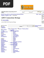 ADO Connection Strings: 4,992,958 Members and Growing! (15,377 Online)