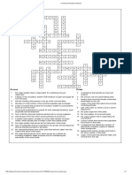Crossword Puzzle Answers Online