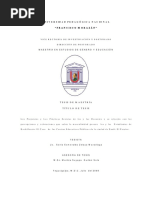 Los Prejuicios y Las Practicas Sexistas de Los y Las Docentes y Su ...