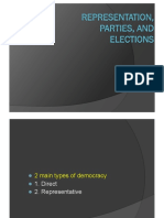 Week 3 - Representation, Parties, Elections-PPND