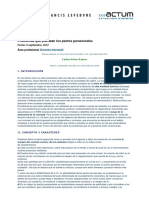 Problemas Que Plantean Los Pactos Parasociales - Actualidad Jurídica _ Mementos _ Blog EFL