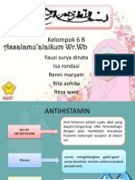 Analisa Gol. Antihistamin