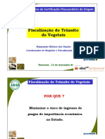 Fiscalização Trânsito Vegetais BA