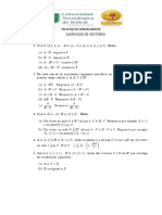 Ejercicio de Vectores Parcial