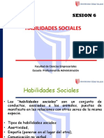 Sesion 6 Habilidades Sociales