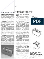 4 Evolution of Masonry Block