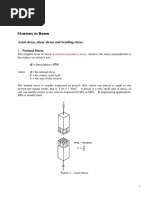 Chapter 6 Stresses in Beams