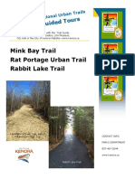 Kenora Recreational Urban Trails Guide Booklet