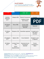 Calendario Regionale 2017