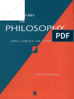 Colin McGinn Problems in Philosophy The Limits of Inquiry PDF