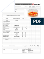 Fichas Pastelería I