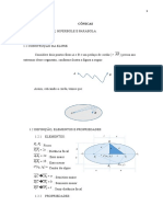 1- Resumo de Geometria Analílica - Cônicas - Elipse, Hipérbole e Parábola - Concluído.docx