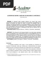 A INTERFACE ENTRE A ANÁLISE DO DISCURSO E A RETÓRICA.pdf