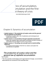 Dynamics of Accumulation, Overaccumulation and the First-cut