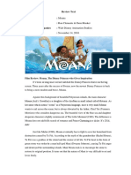 Moana: A Journey of Self-Discovery | PDF | Moana (2016 Film)